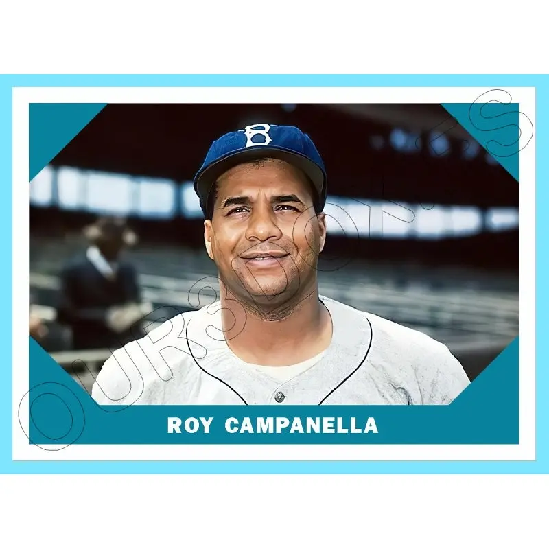 Roy Campanella 1960 Fleer Custom Card - 4196