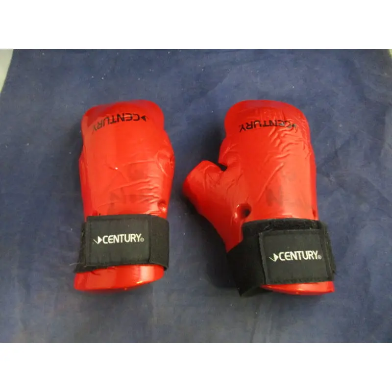 Used Centruy Karate Sparring Gloves Youth Size Child - small tear