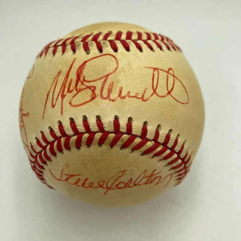 1980 Philadelphia Phillies World Series Champs Team Signed W.S. Baseball JSA COA