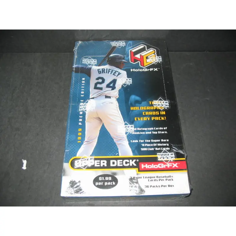 1999 Upper Deck HoloGrFx Baseball Box (Retail)