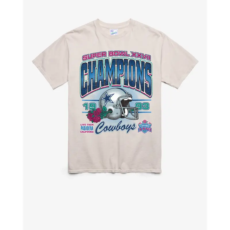 DALLAS COWBOYS SUPER BOWL GRIDIRON LOCKER '47 VINTAGE TUBULAR TEE