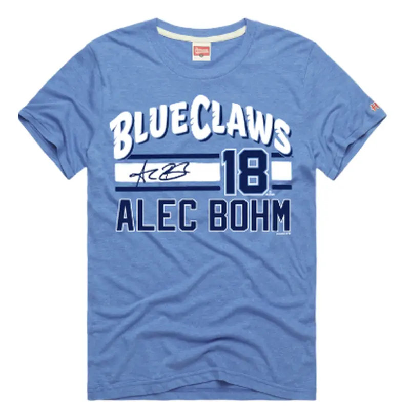 Jersey Shore BlueClaws Homage Alec Bohm T-Shirt