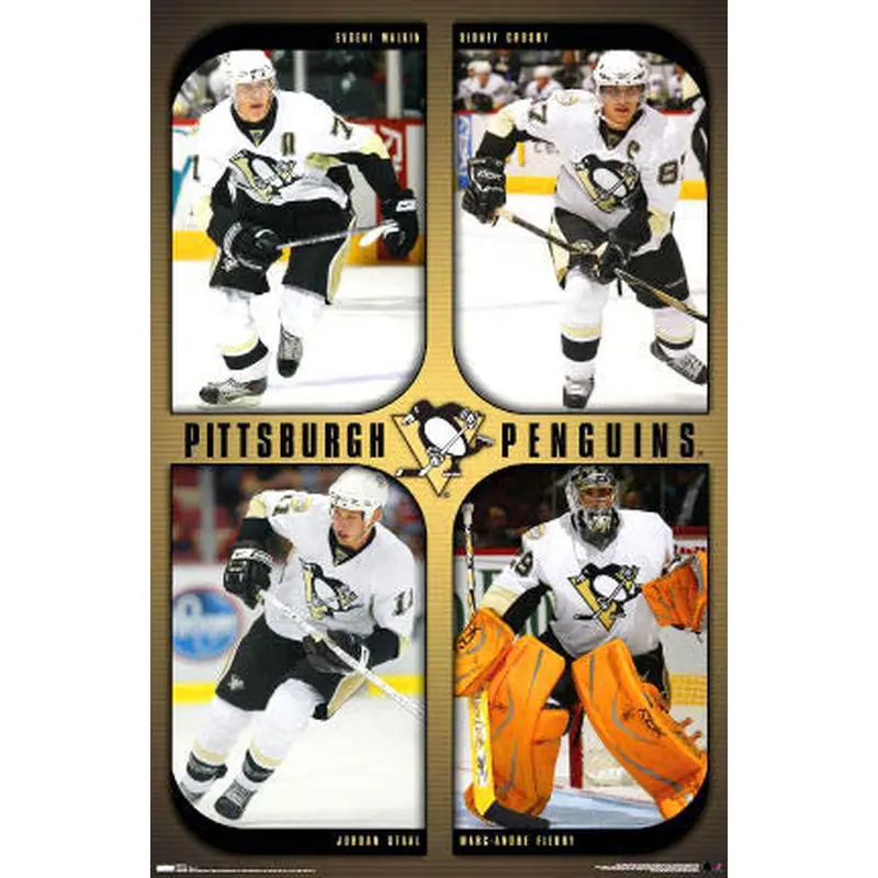 Pittsburgh Penguins "Superstars" (2007-08) Poster - Costacos Sports