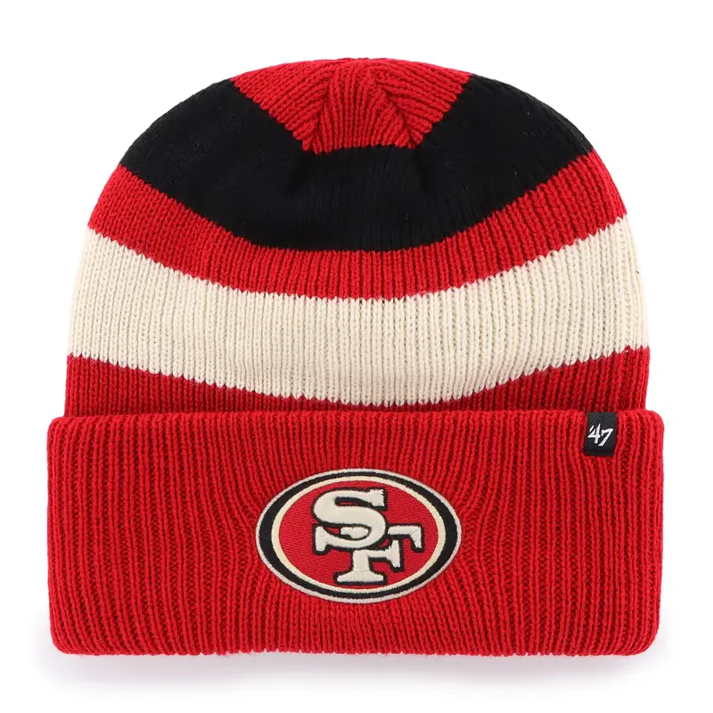 SAN FRANCISCO 49ERS CLUBHOUSE JENNINGS '47 CUFF KNIT