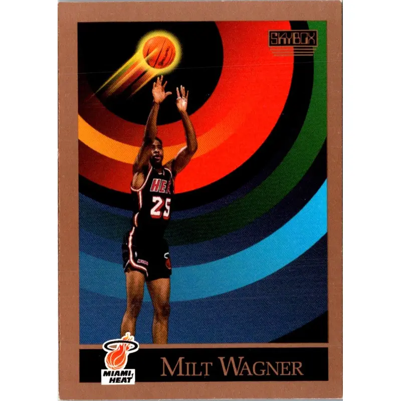 1990 SkyBox Milt Wagner #393