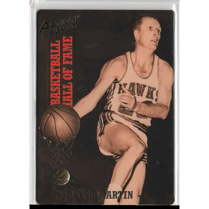 1993 Action Packed Hall of Fame Slater Martin #23