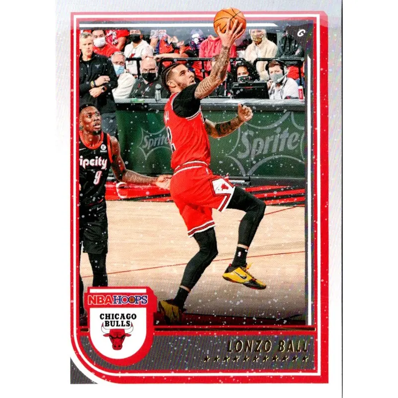 2022 Hoops Red Backs Lonzo Ball #76