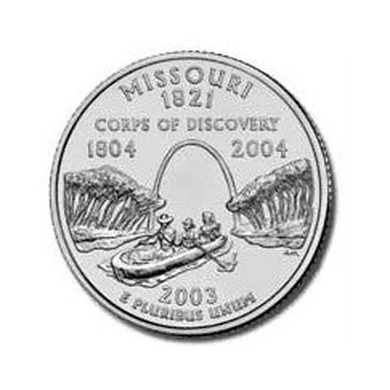 Missouri State Quarter #24 (2003)- D uncirculated - us mint