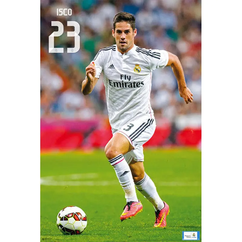 Isco "Game Night" Real Madrid CF Official La Liga Soccer Poster - G.E. (Spain)