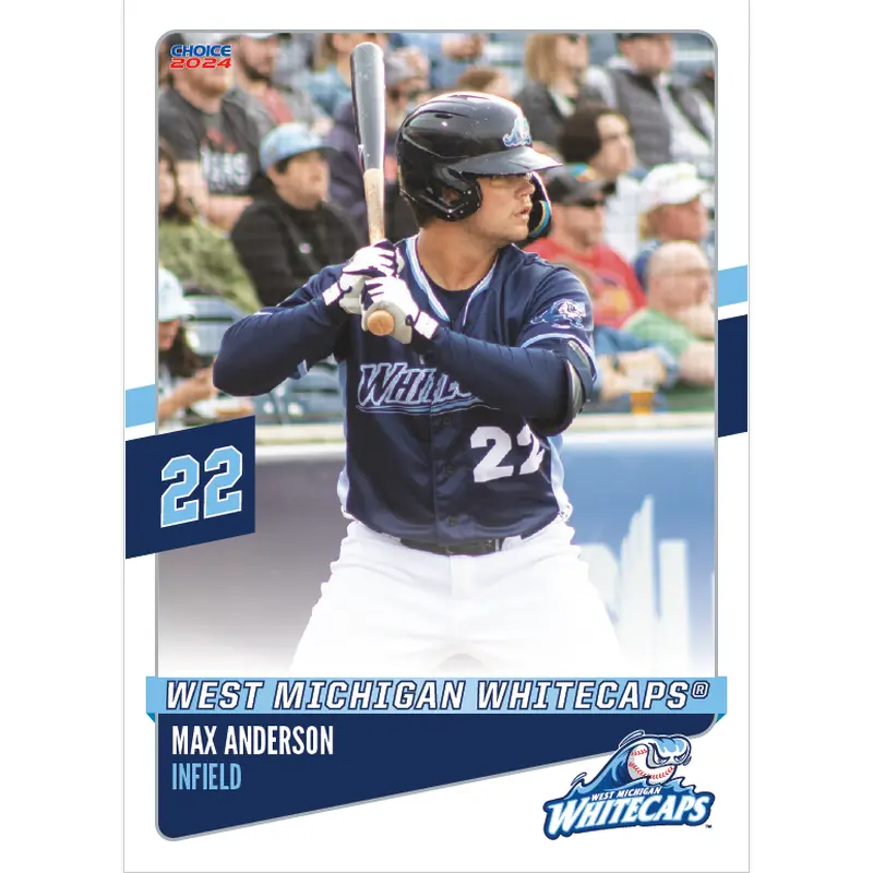 West Michigan Whitecaps 2024 Team Card Set