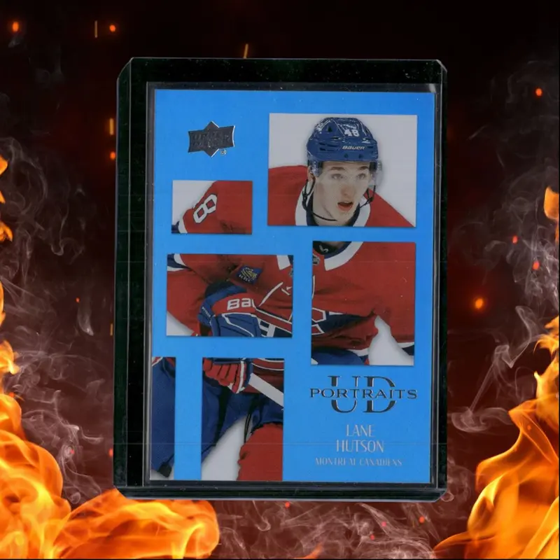 2024-25 Upper Deck Lane Hutson UD Portraits Rookie #P44