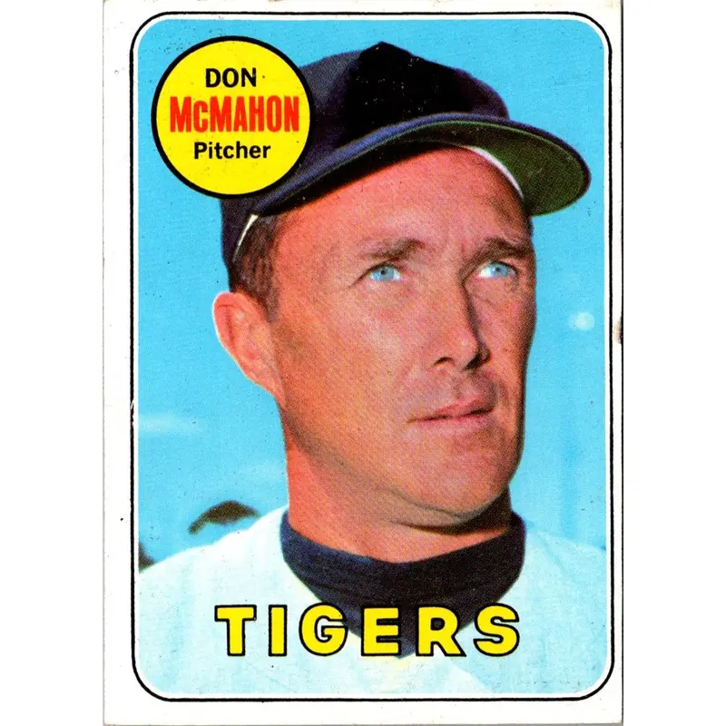 1969 Topps Don McMahon #616 EX