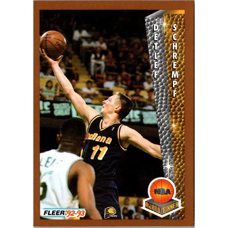 1992 Fleer Detlef Schrempf #249