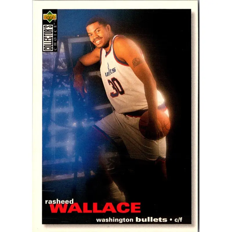 1995 Collector's Choice II Rasheed Wallace #109