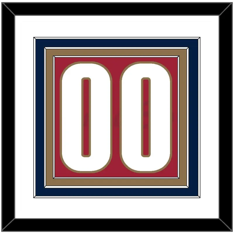 Cleveland Number - Road Red (2003-2010) - Triple Mat 1