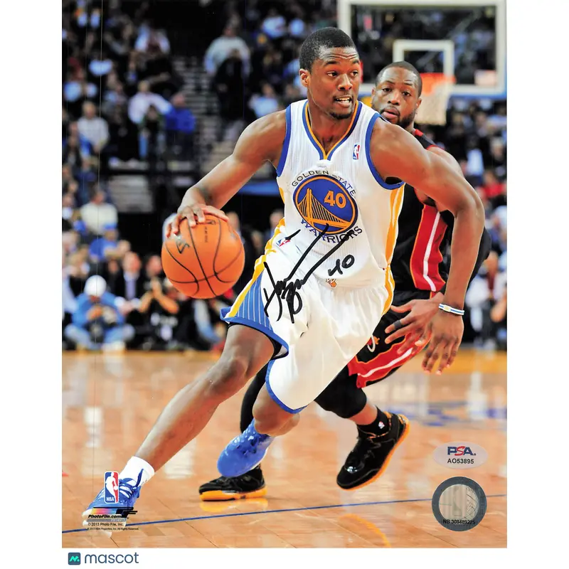 Harrison Barnes Signed 8x10 Photo PSA Golden State Warriors