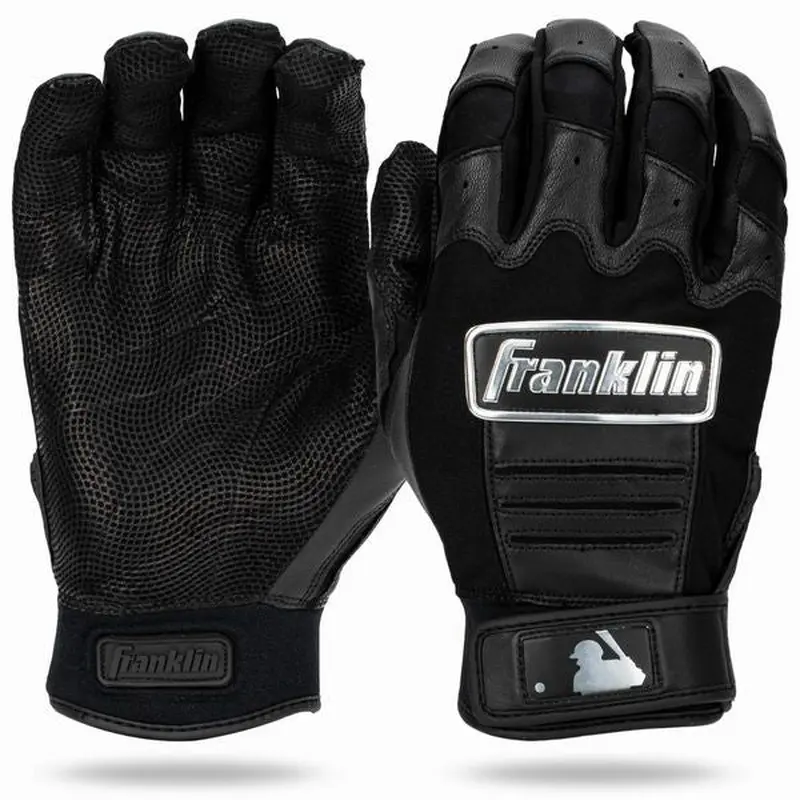 New Franklin CFX Pro Batting Gloves Red Size Small - Black