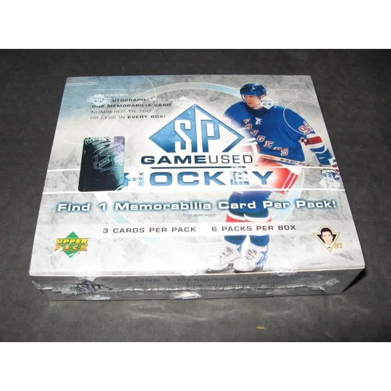 2005/06 Upper Deck SP Game Used Hockey Box (Hobby)