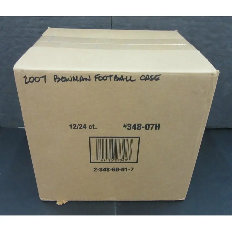 2007 Bowman Football Case (Hobby) (12 Box)