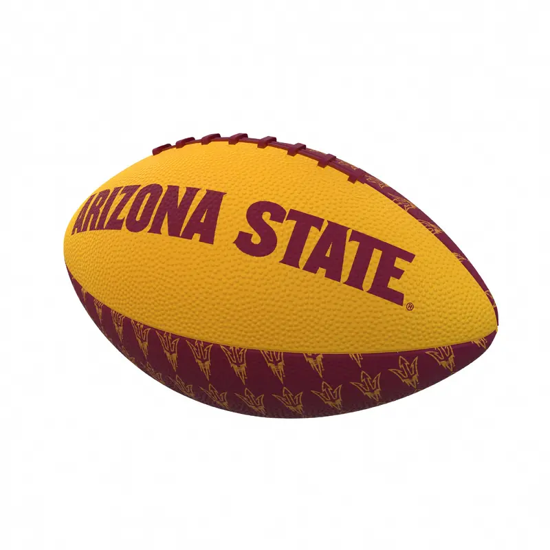 Arizona State Repeating Mini-Size Rubber Football