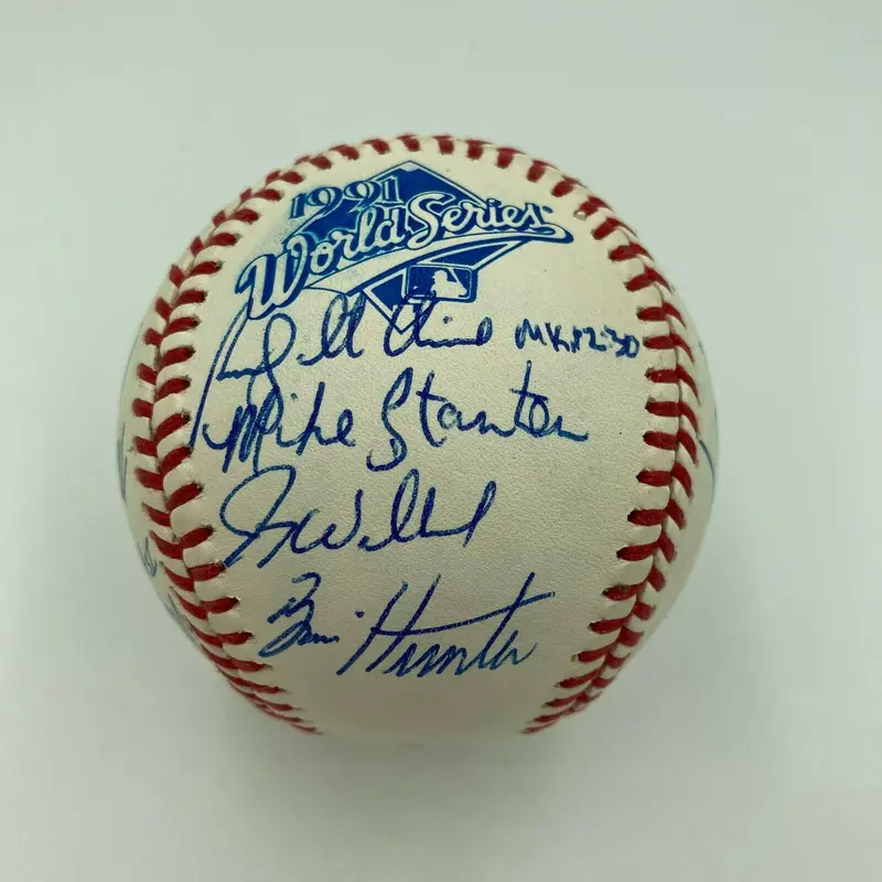 1991 Atlanta Braves NL Champs Team Signed Official World Series Baseball