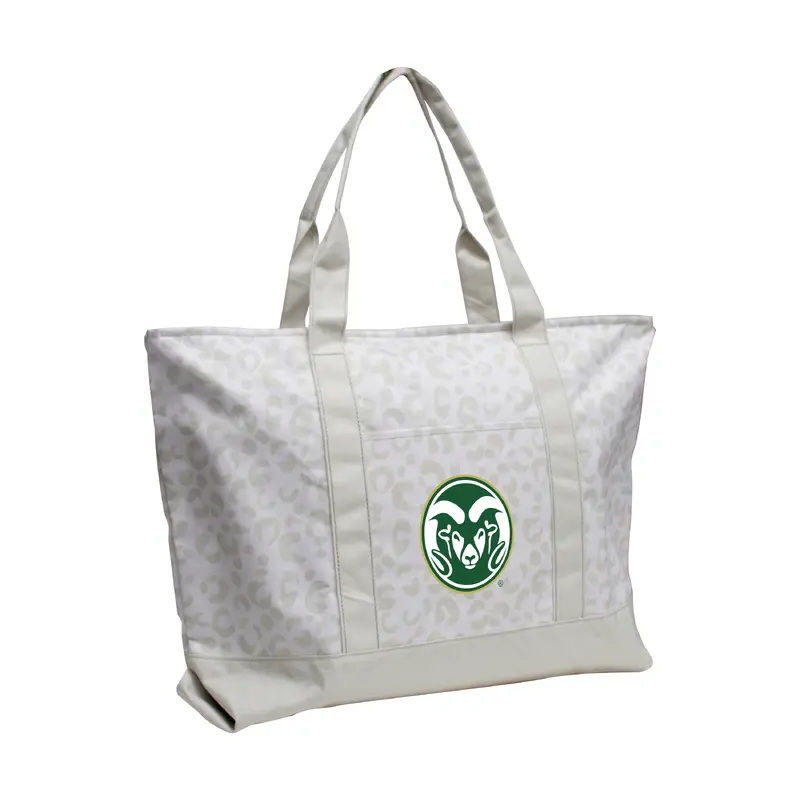 Colorado State Leopard Pattern Tote