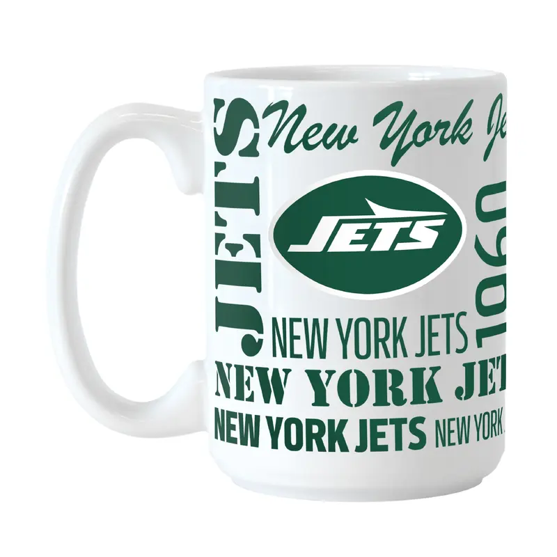 NY Jets 15oz Spirit Sublimated Mug