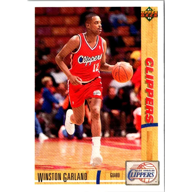 1991 Upper Deck Winston Garland #40