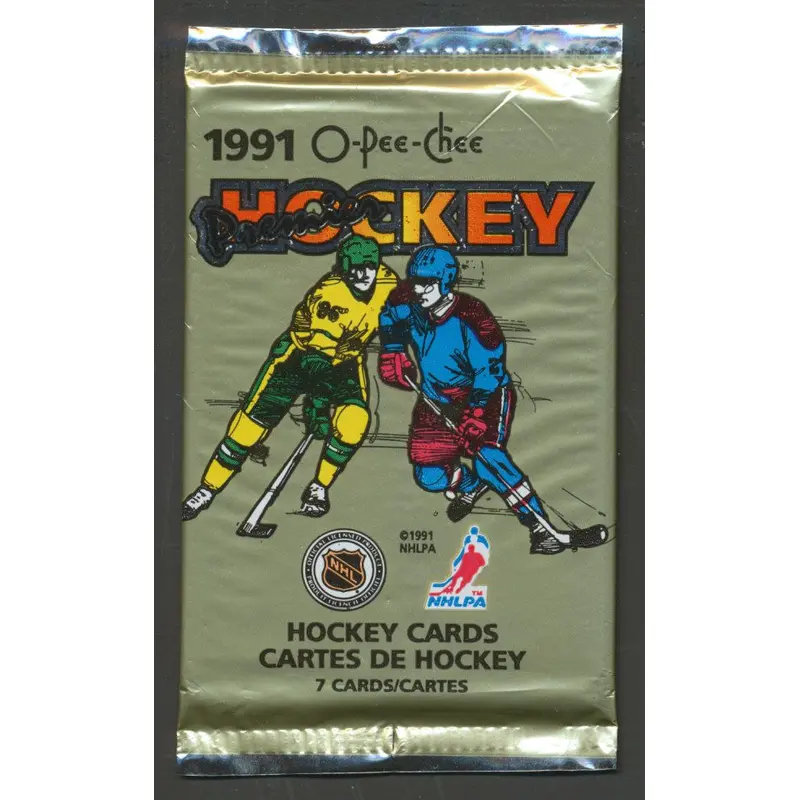 1990/91 OPC O-Pee-Chee Premier Hockey Unopened Pack