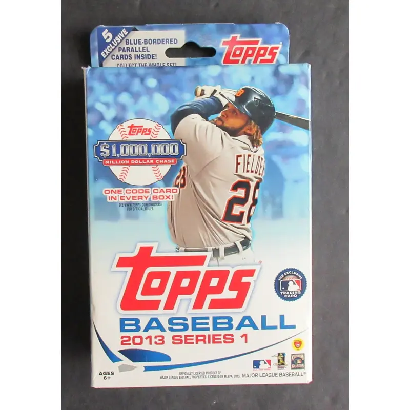 2013 Topps Baseball Series 1 Hanger Box (72 Cards)