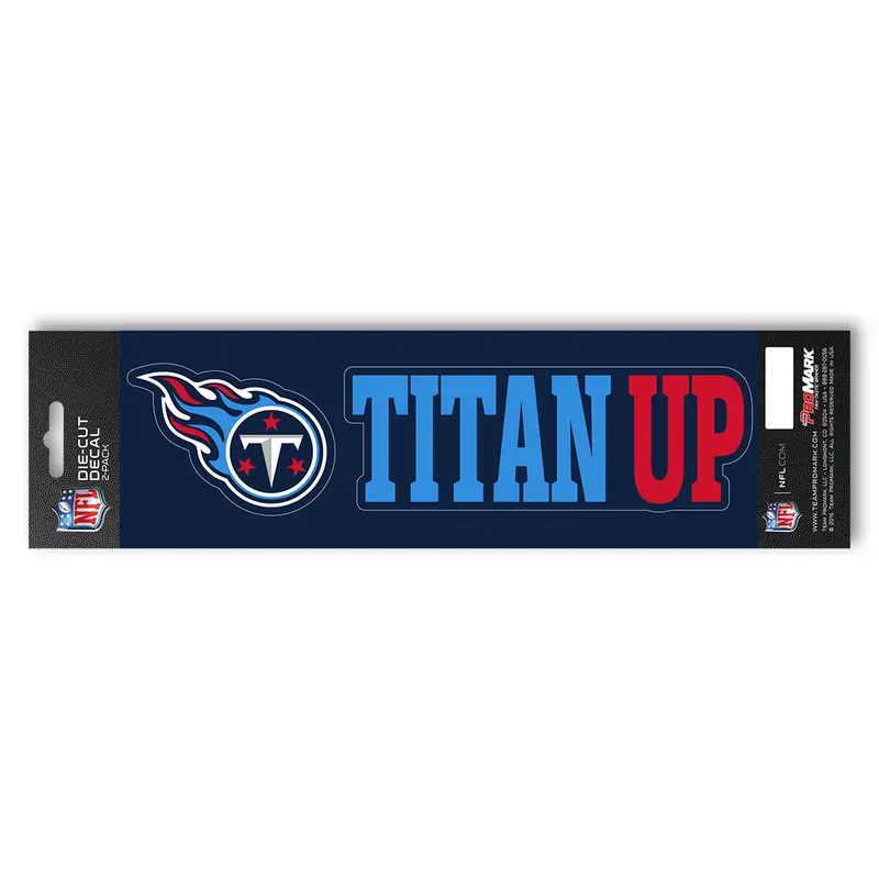 NFL - Tennessee Titans Team Slogan Decal