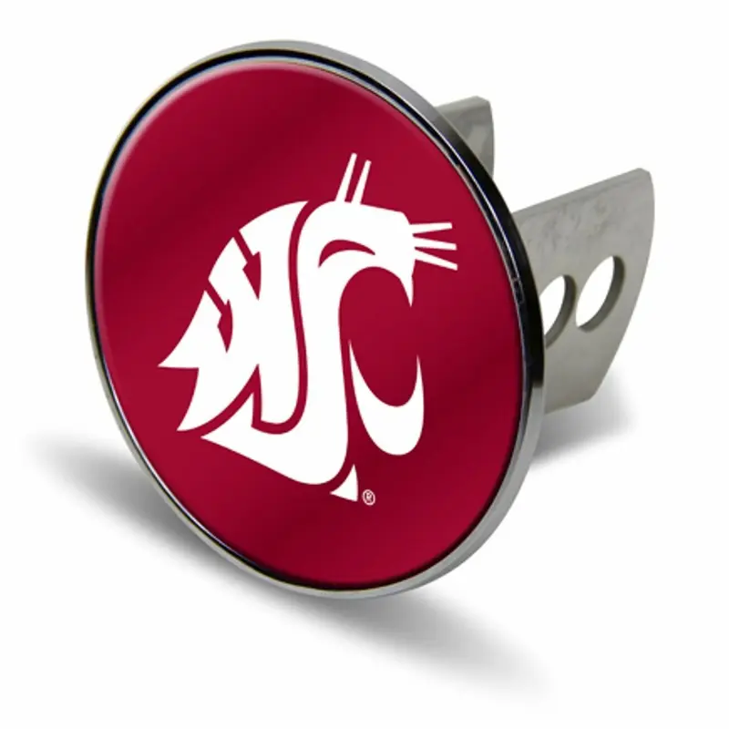 WSU Chrome Trailer Hitch Cover