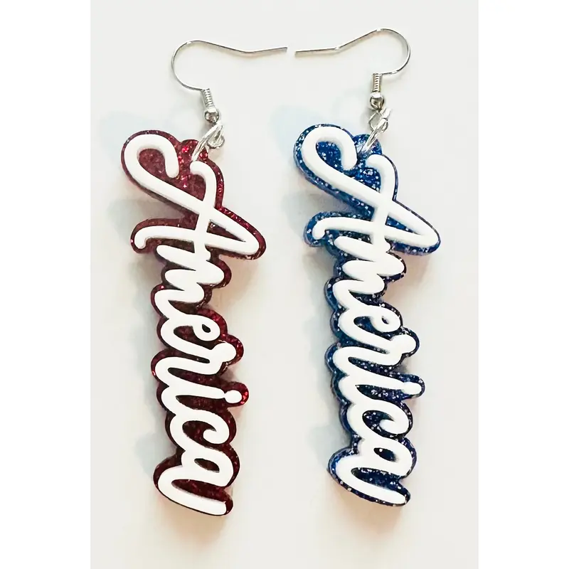 America Earrings