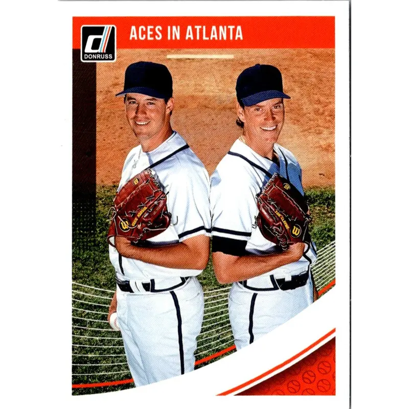 2018 Donruss Greg Maddux/Tom Glavine #202