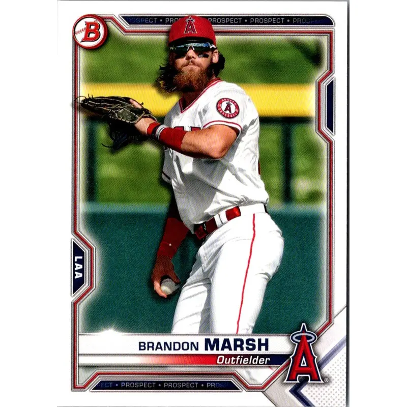 2021 Bowman Prospects Brandon Marsh #BP-112