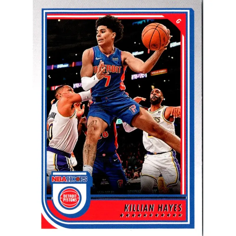 2022 Hoops Blue Killian Hayes #64