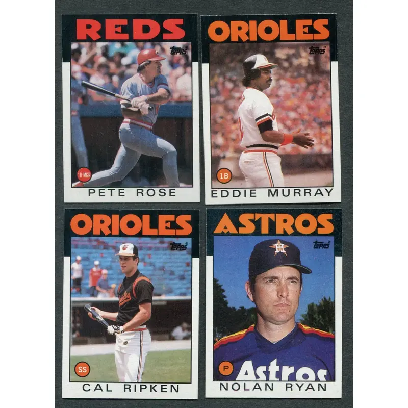 1986 Topps Baseball Complete Set NM NM/MT (792) (24-446)