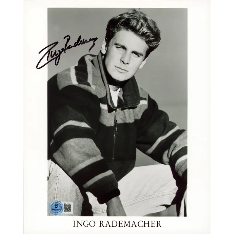 Ingo Rademacher General Hospital Authentic Signed 8x10 Photo BAS #BR41060