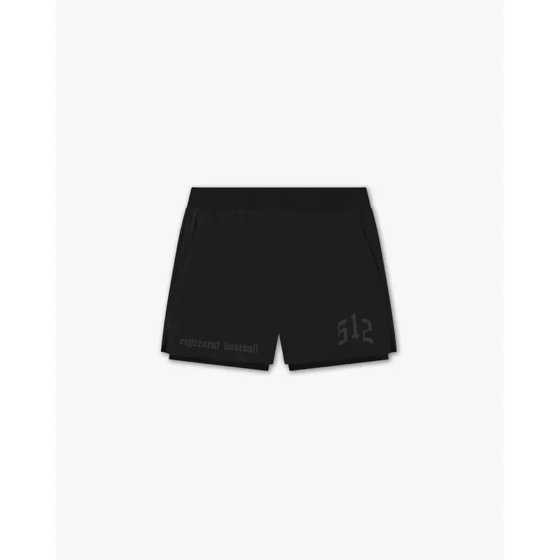 THE (512) VANQUISH BASEBALL 5" PRO-ERA LINER SHORT