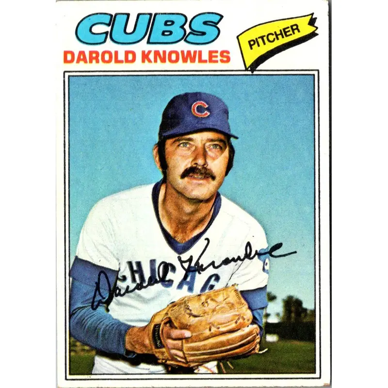 1977 Topps Darold Knowles #169