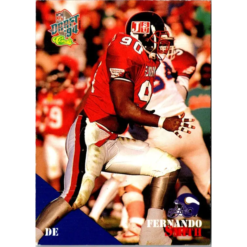 1994 Classic NFL Draft Fernando Smith #34