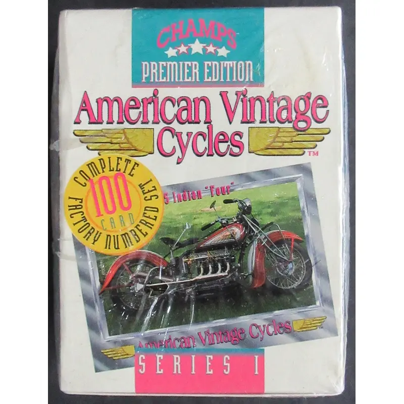 1992 Champs American Vintage Cycles Series 1 Factory Set (100)
