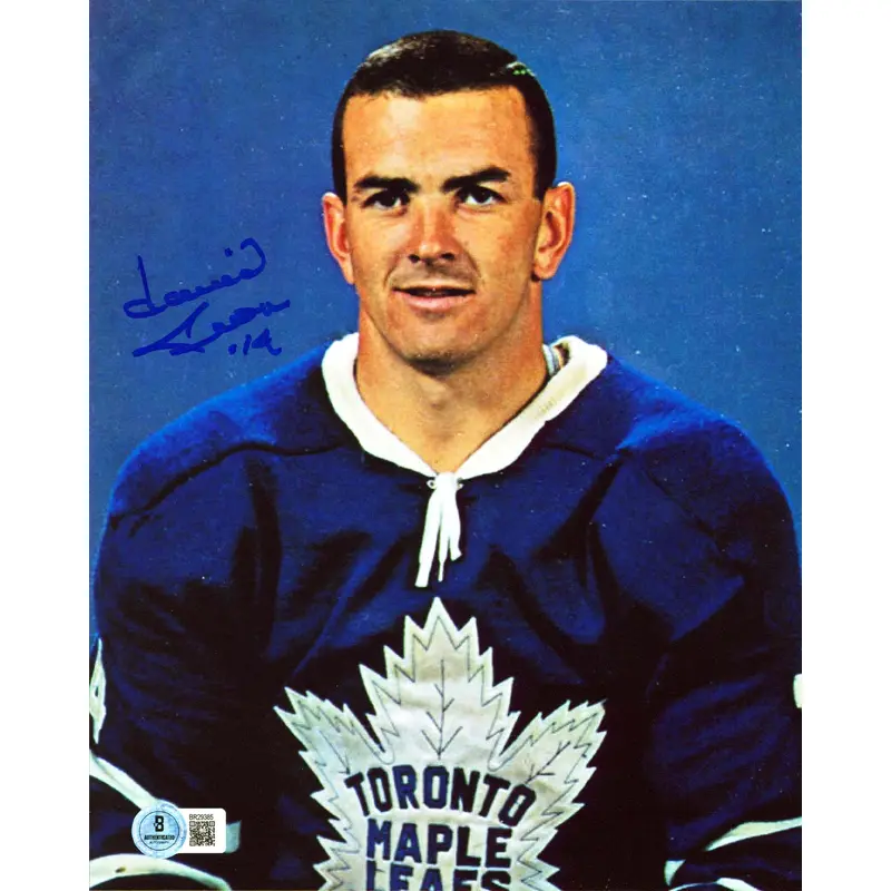 Maple Leafs Dave Keon Authentic Signed 8x10 Vertical Photo Autographed BAS 6