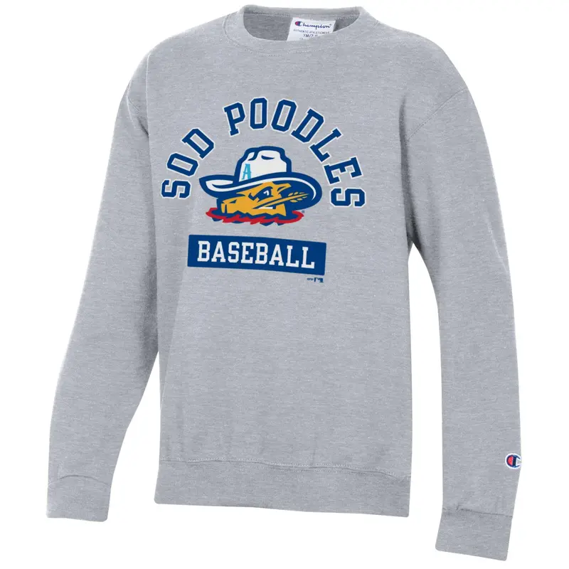 Amarillo Sod Poodles Youth Champion Powerblend Crew