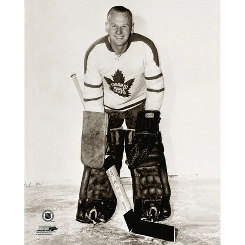 Johnny Bower Toronto Maple Leafs Classic c.1961 Premium Poster Print - Photofile Inc.