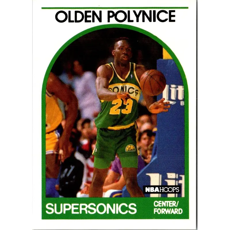 1989 Hoops Olden Polynice #152 Rookie