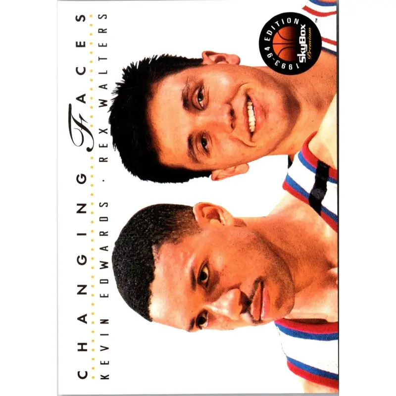 1993 SkyBox Kevin Edwards/Rex Walters #308