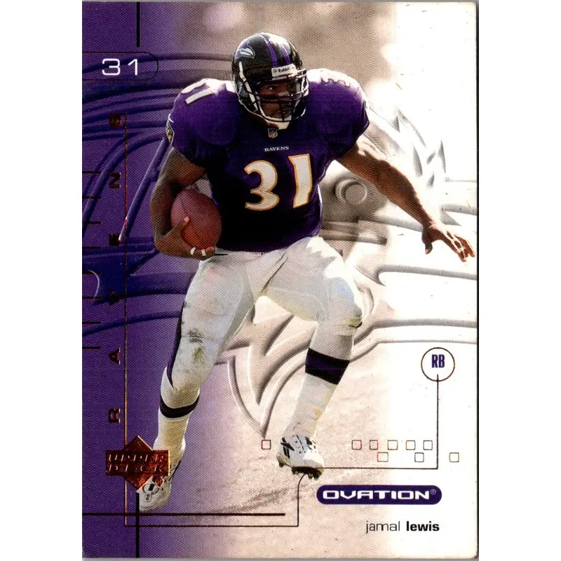 2001 Upper Deck Ovation Jamal Lewis #7