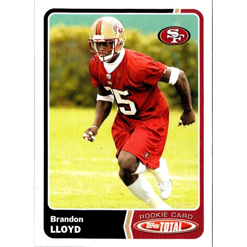 2003 Topps Total Brandon Lloyd #524 Rookie