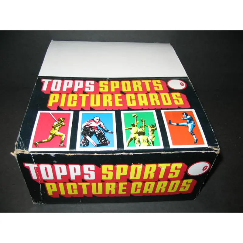 1986 Topps Baseball Unopened Rack Box